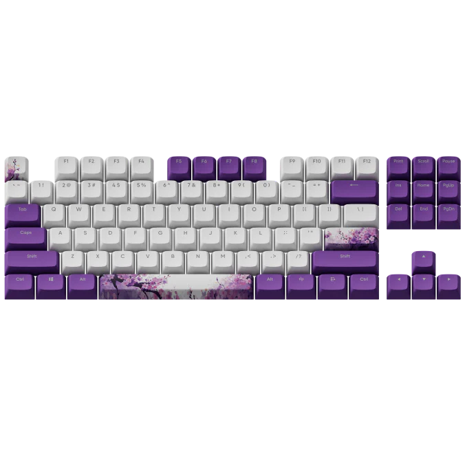 Violet Horizons Keycaps